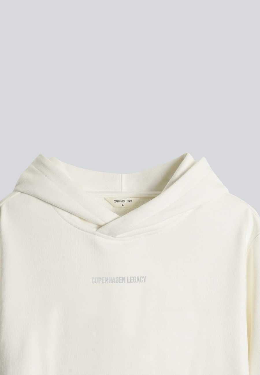 Mens Hoodie Sweatshirt White