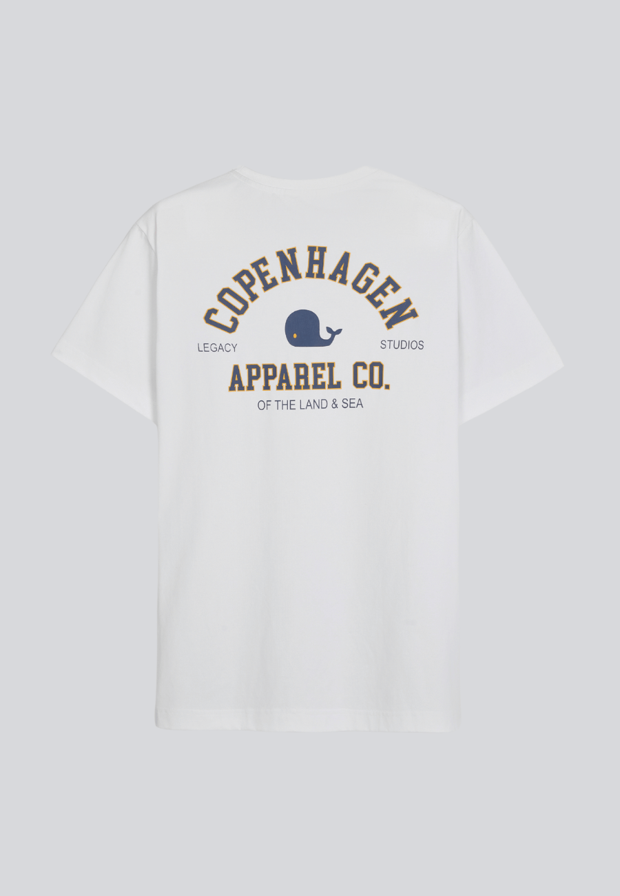 Short Sleeve Tee Whale Print