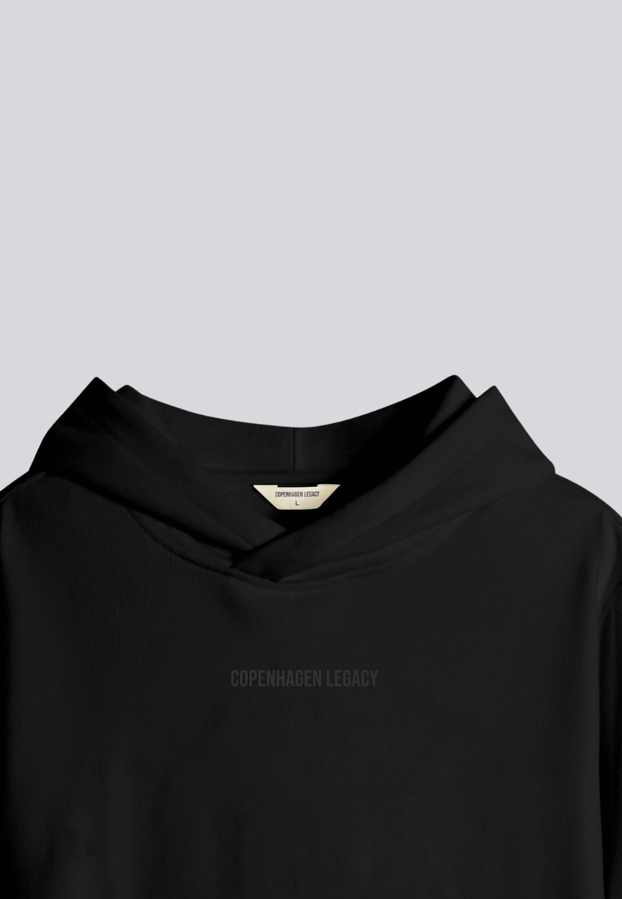 Mens Hoodie Sweatshirt Black