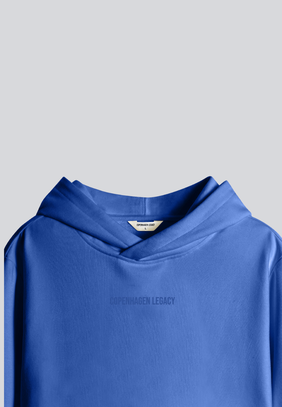 Mens Hoodie Sweatshirt Blue