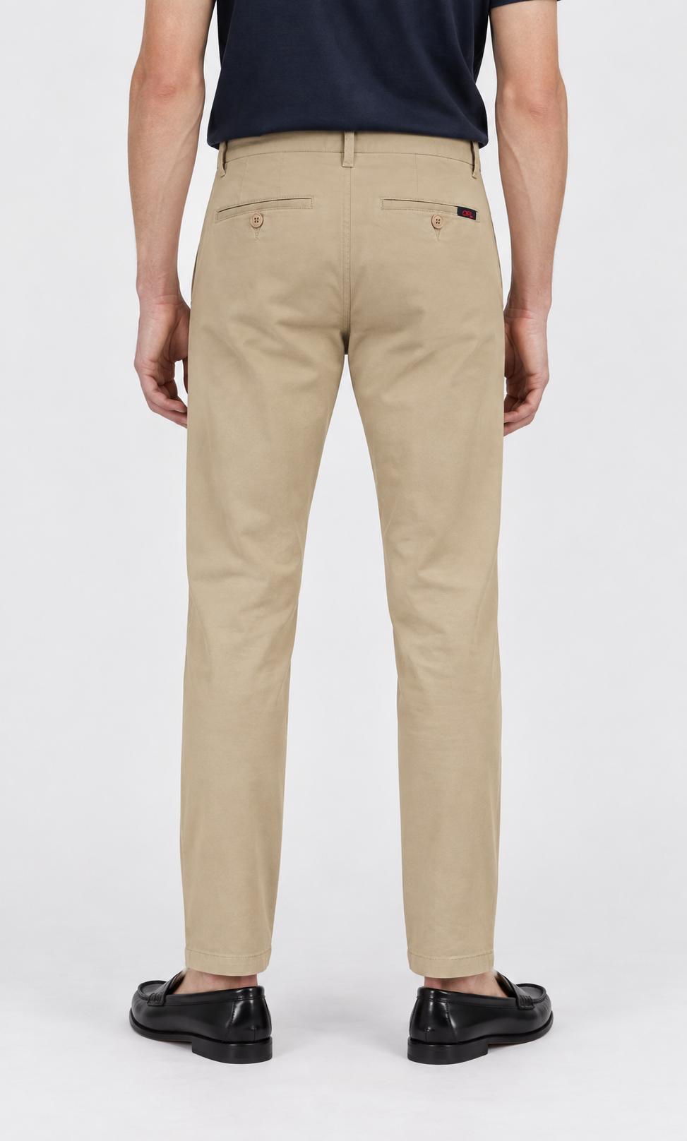 Sand Super Flex Chino Pants – back
