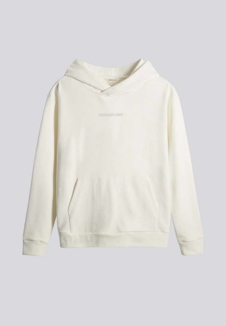 Mens Hoodie Sweatshirt White