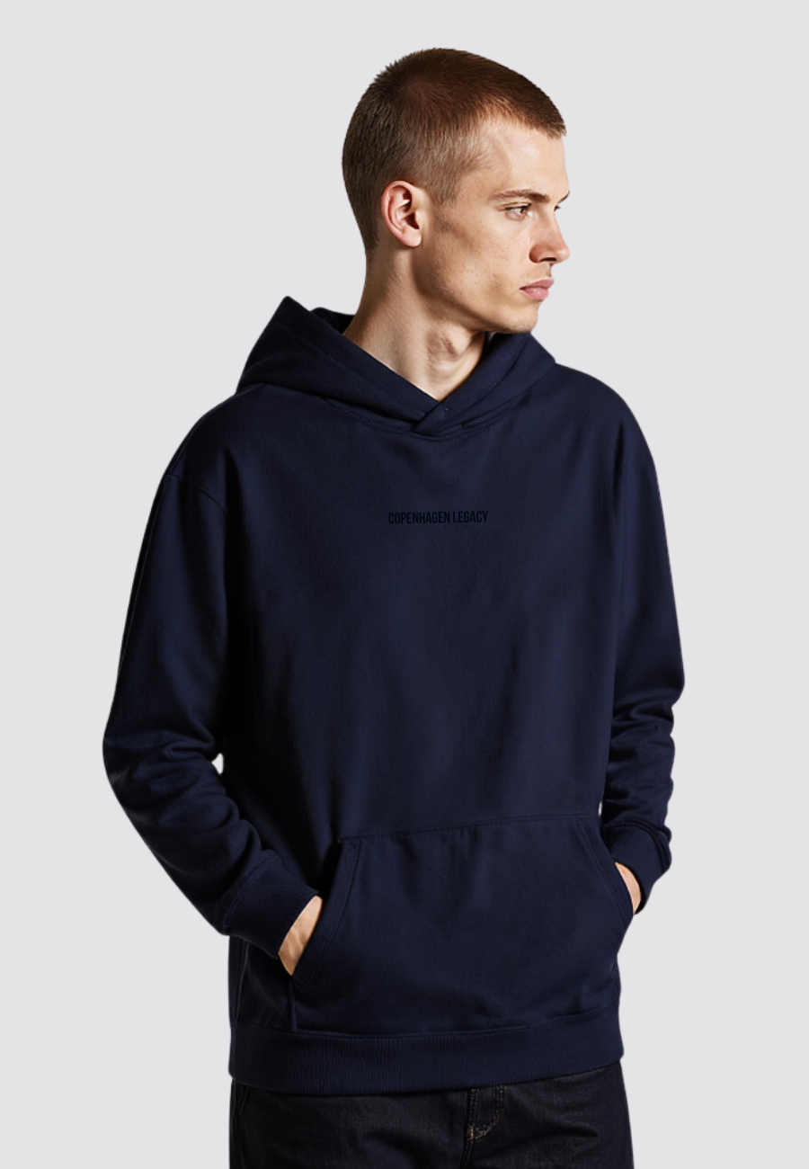 Mens Hoodie Sweatshirt Navy