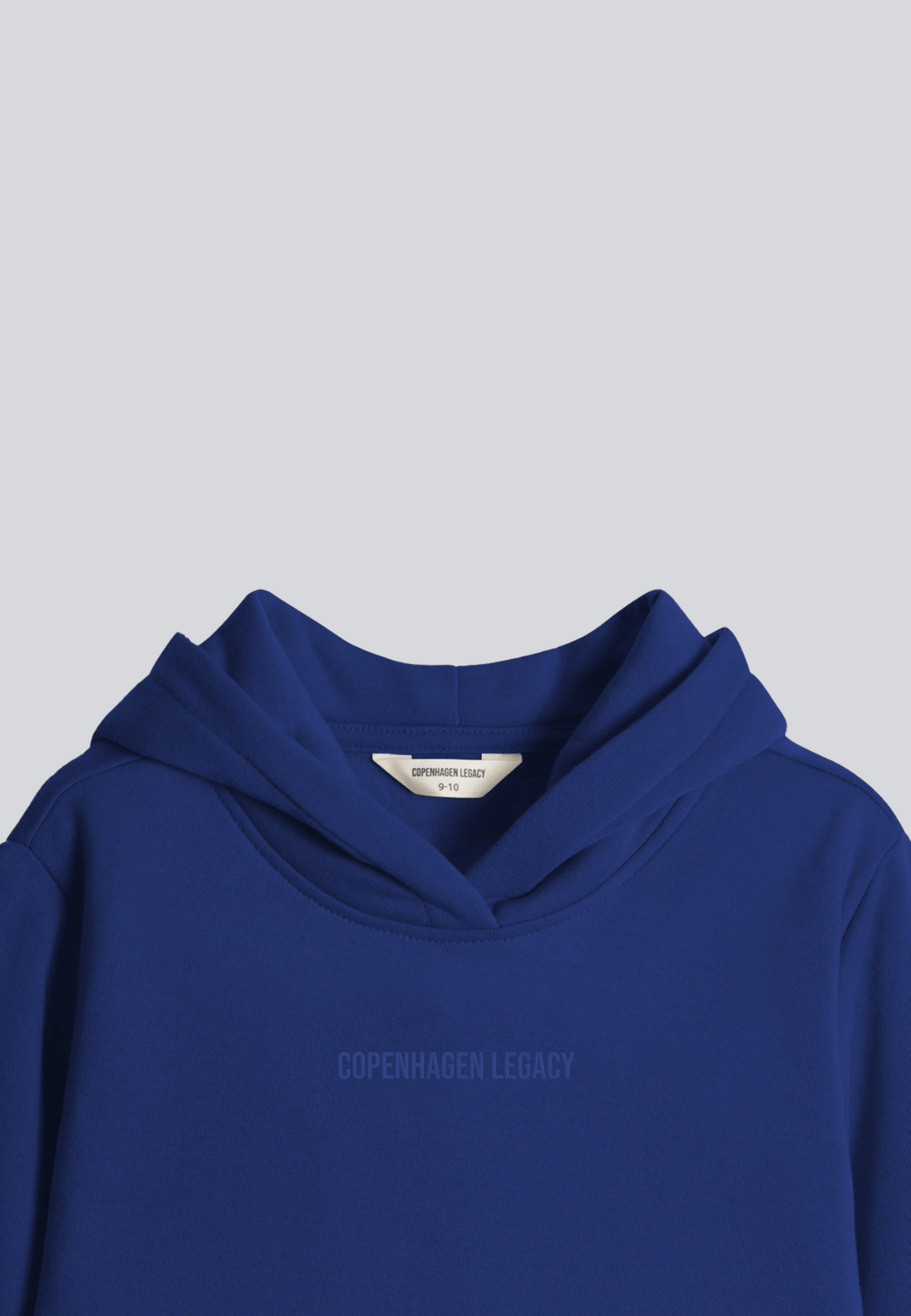Børne hættetrøje Sweatshirt Kobolt Blå