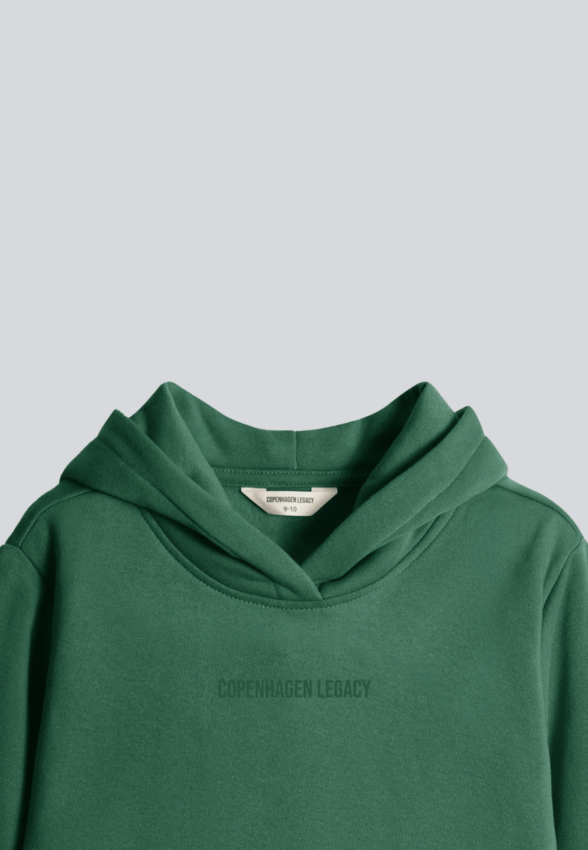 Børns hættetrøje sweatshirt grøn