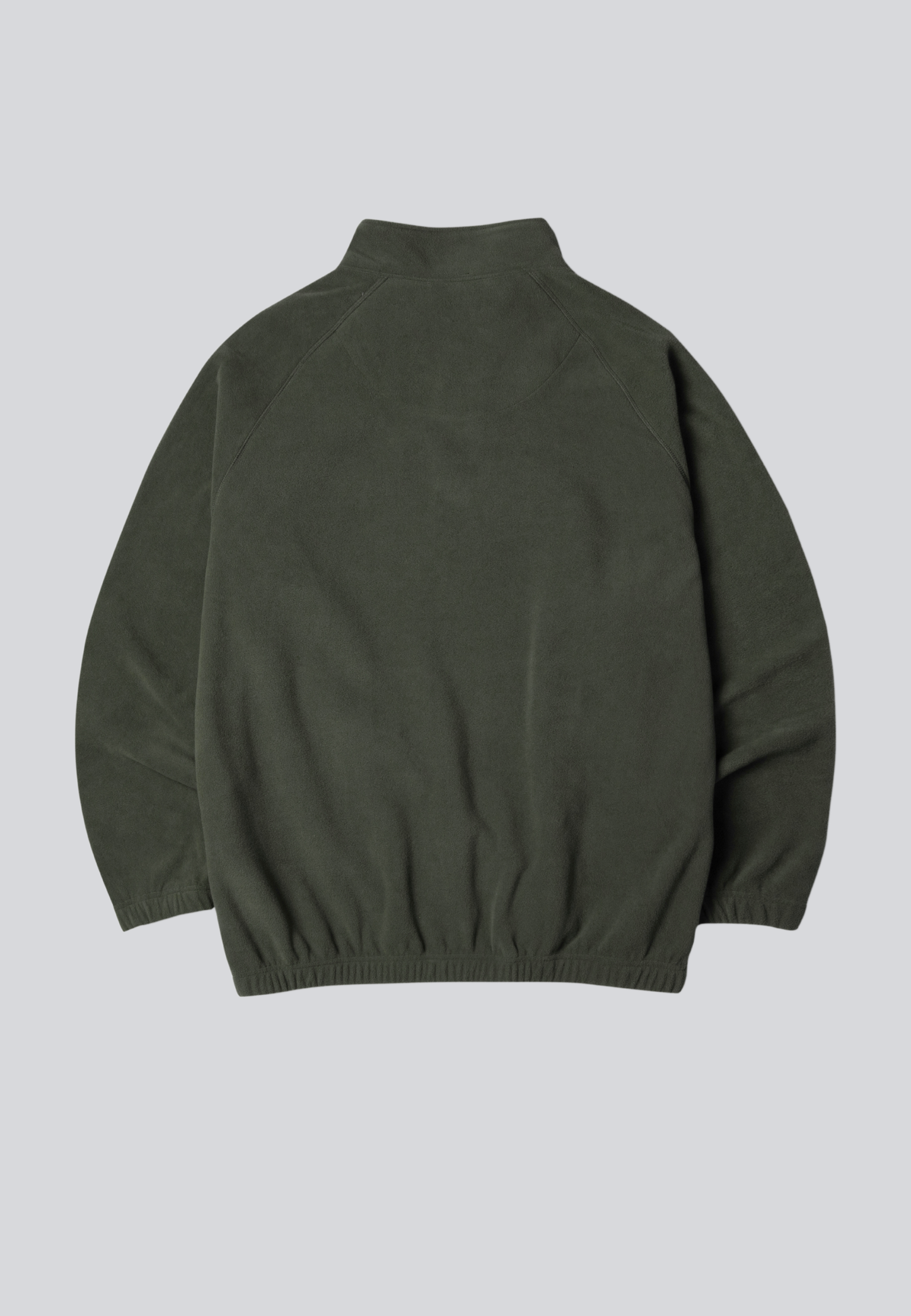 Fleece Half Zip Blouse Anthracite