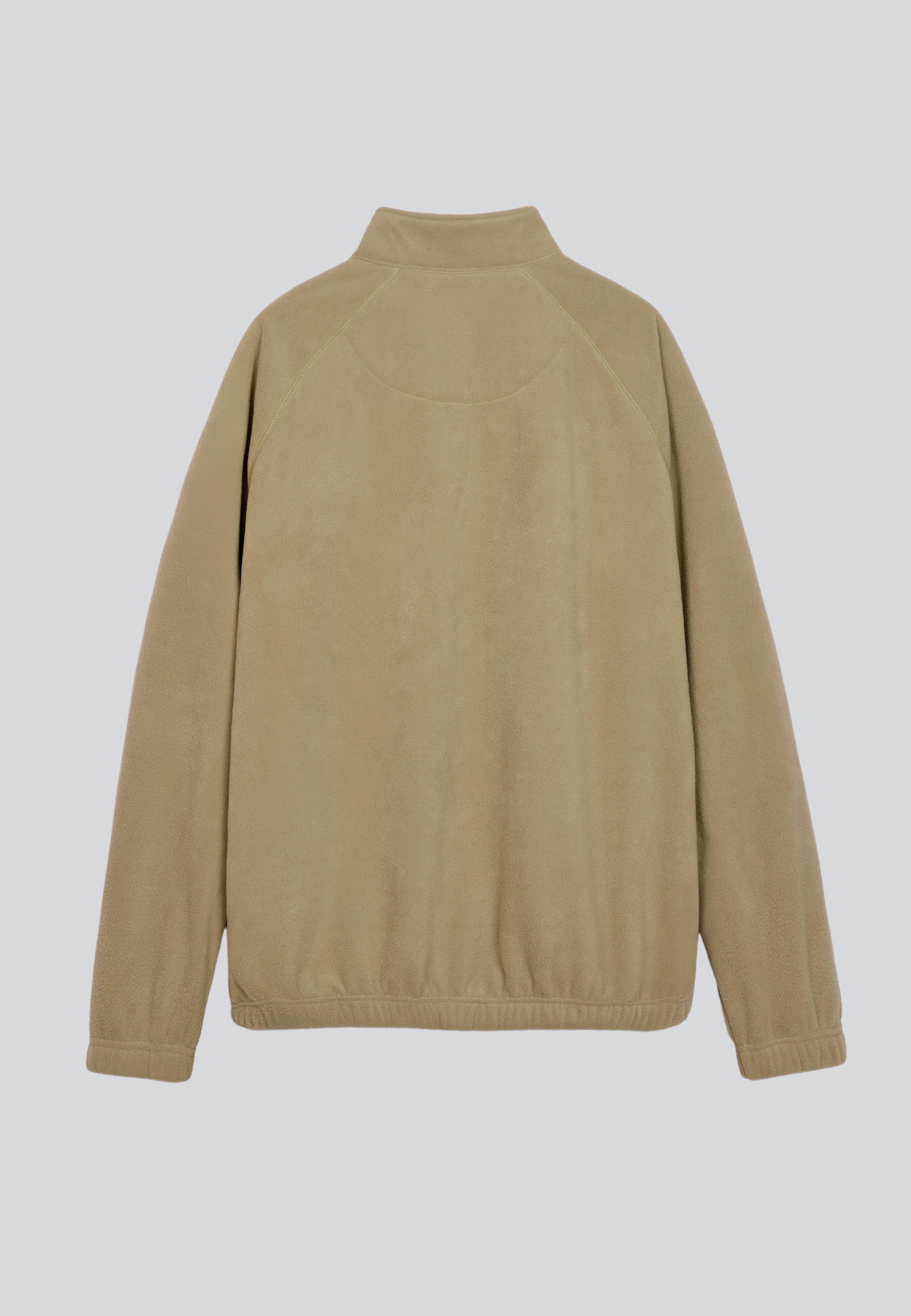 Fleece Half Zip Blouse Khaki