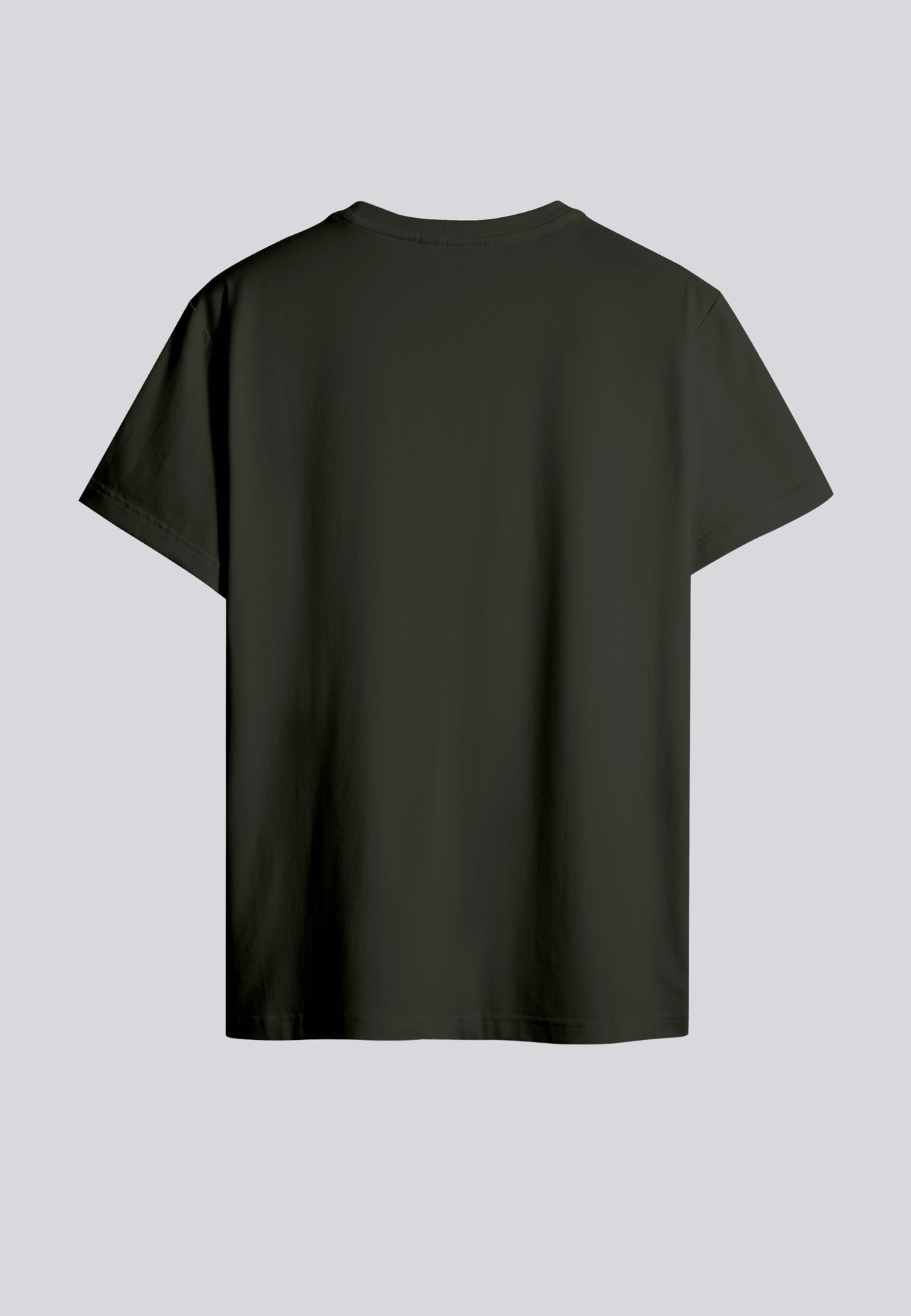 Mens 2 Pack T-Shirt Army and Cobolt Blue with Print