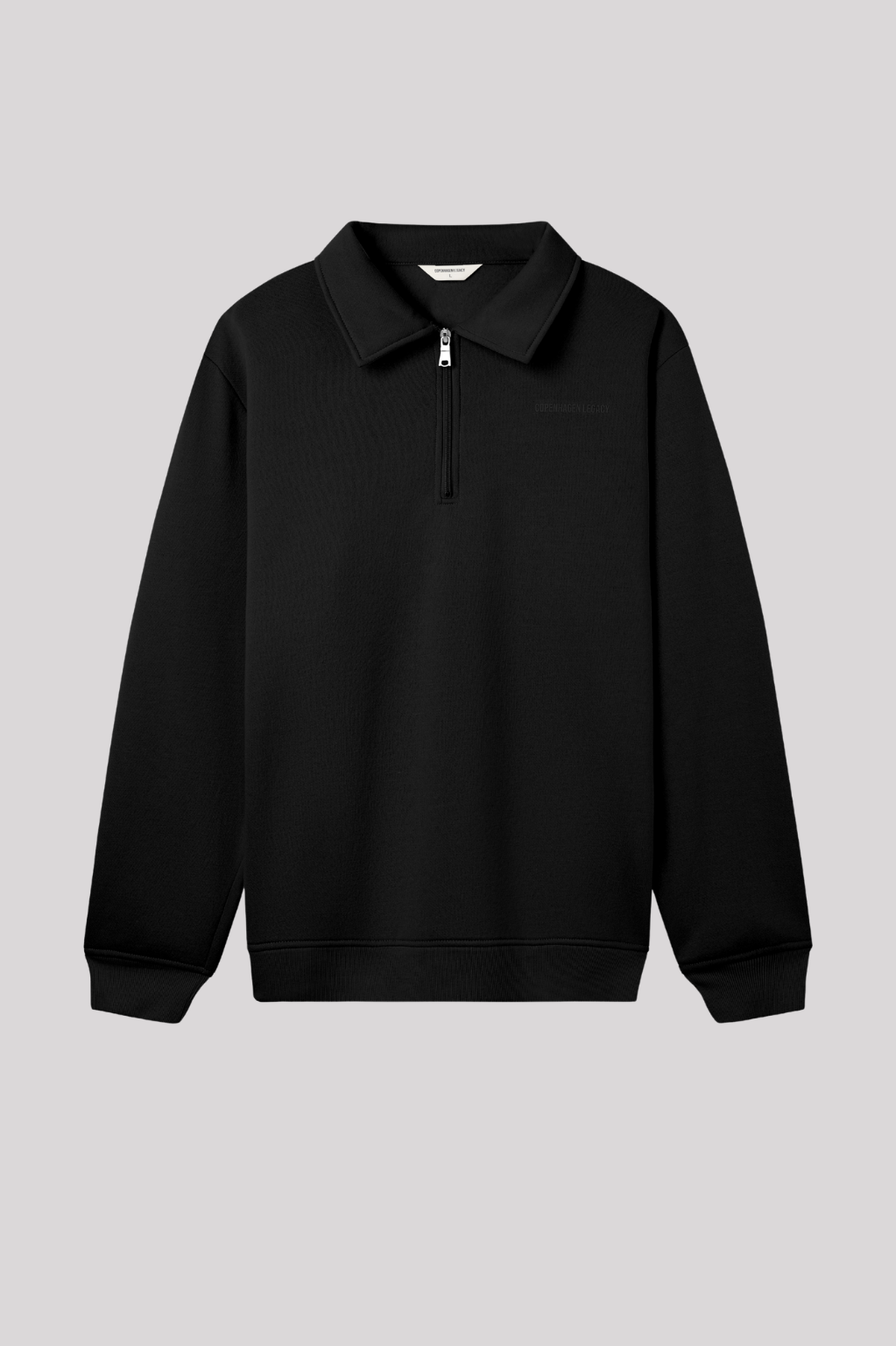 Men's Half-Zip Sweatshirt Black