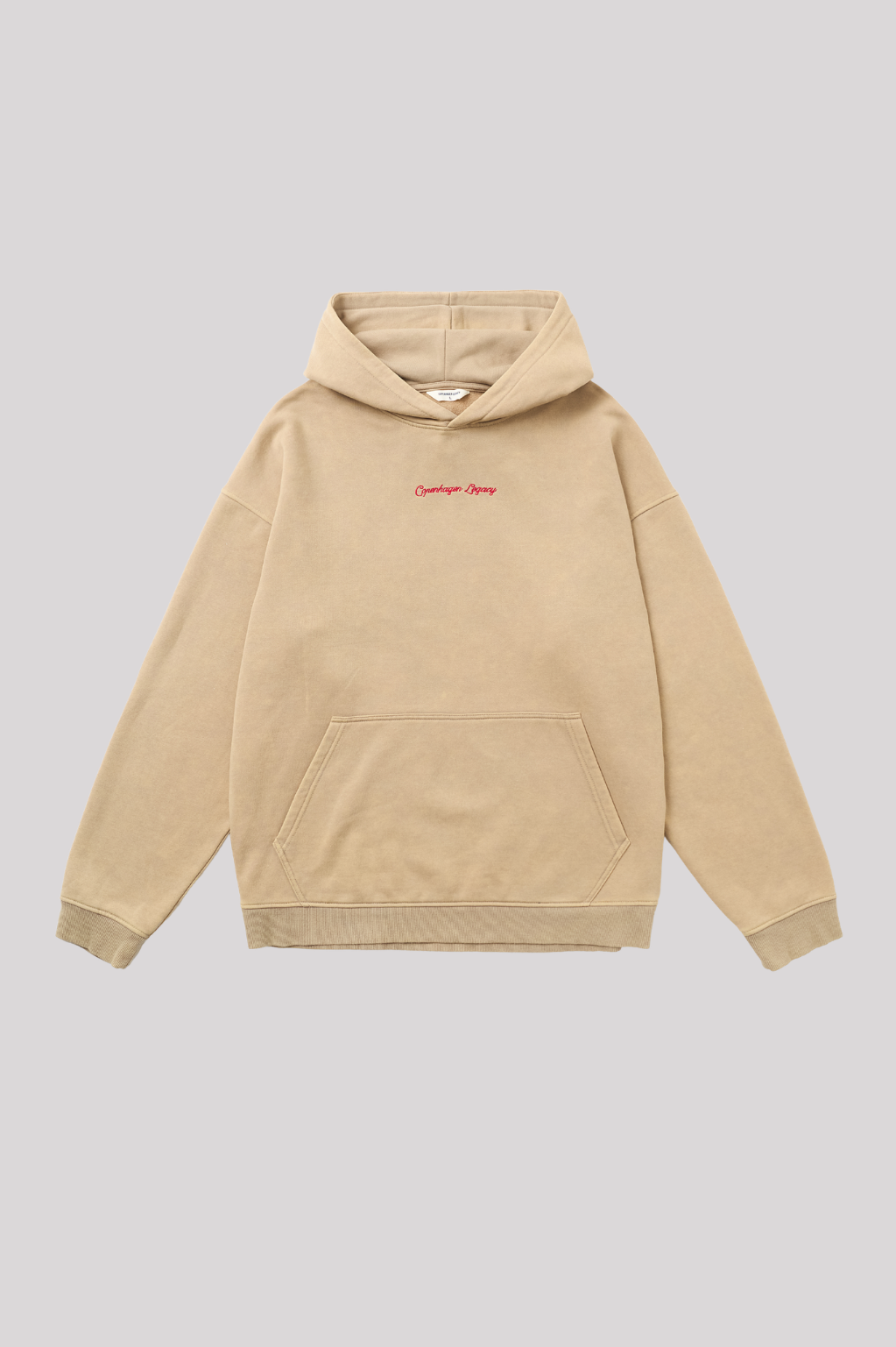 Hættetrøje Sweatshirt til mænd i Sand