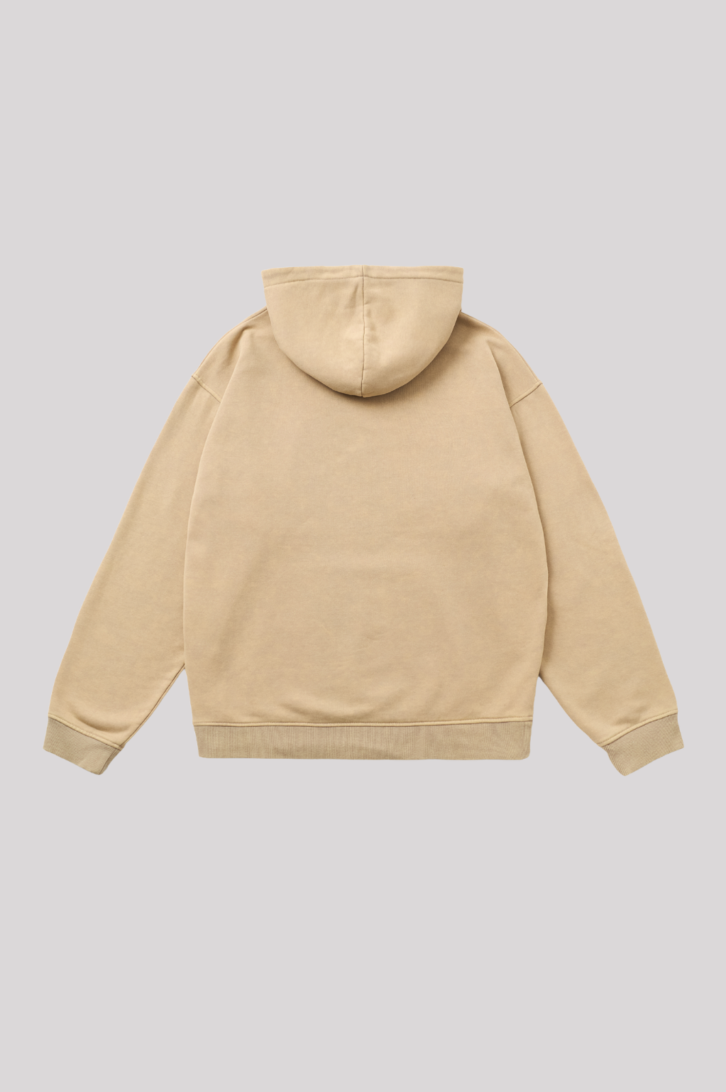 Hættetrøje Sweatshirt til mænd i Sand