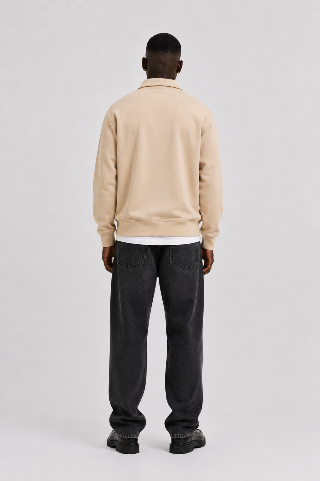 Men's Half-Zip Sweatshirt Desert