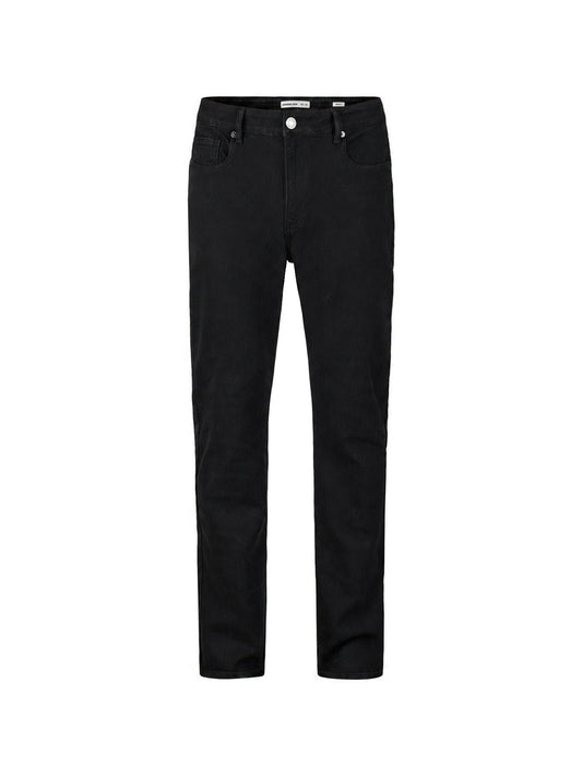 Black Tapered Jeans – front
