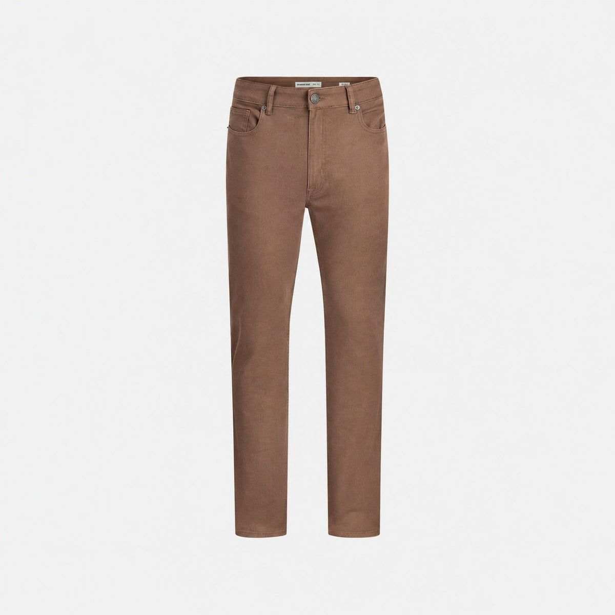 Brown Tapered Jeans – front