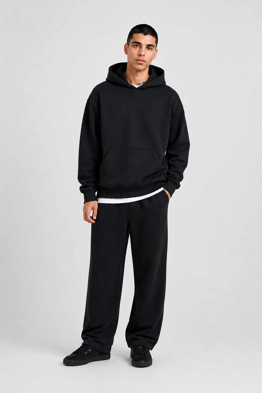 Men's Straight Leg Joggers Black
