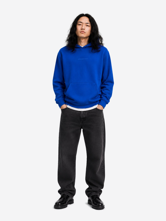 Mens Hoodie Sweatshirt Cobolt Blue