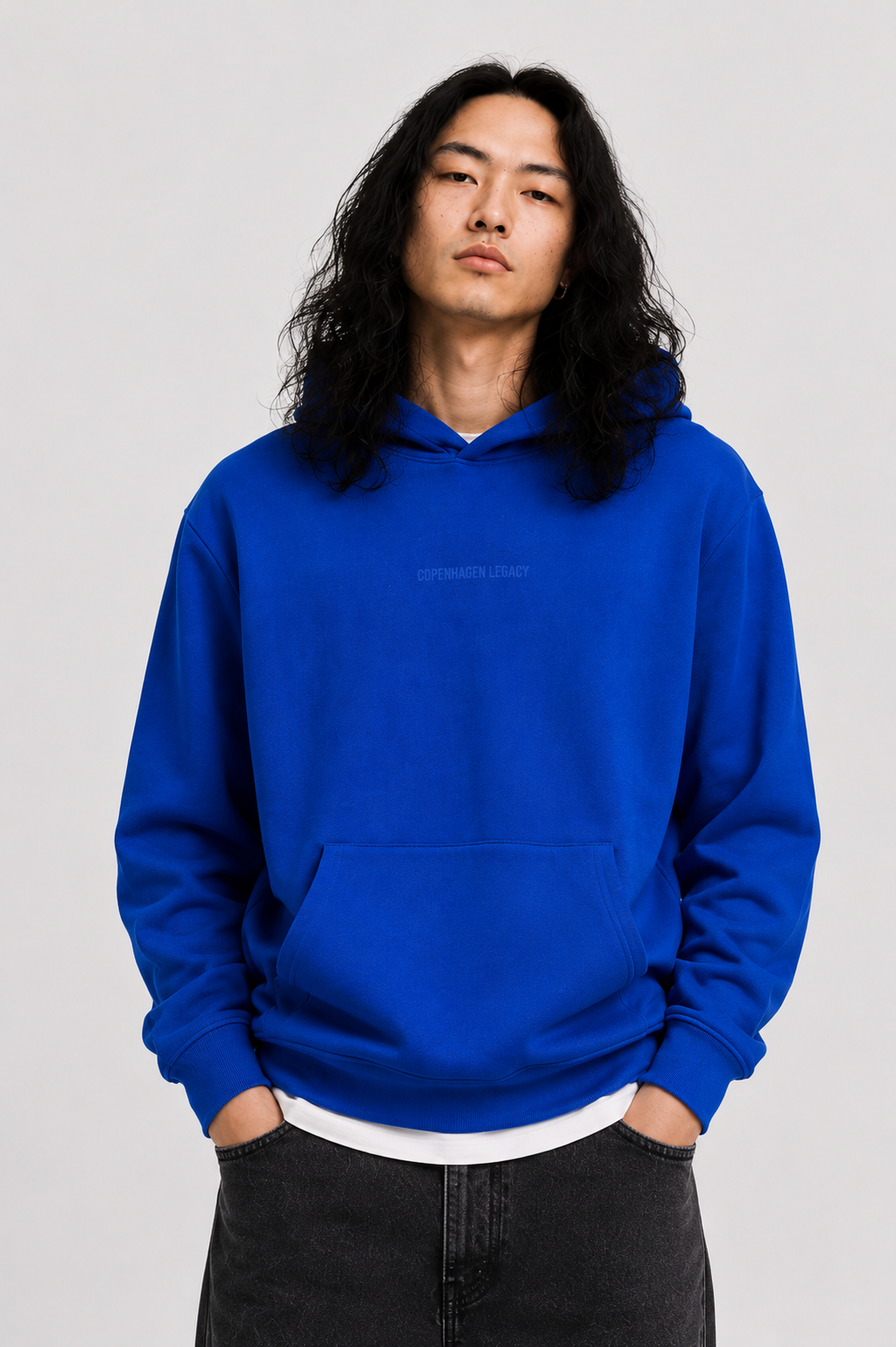 Hættetrøje Sweatshirt til mænd i Sand
