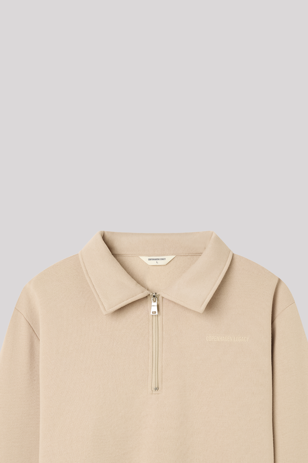 Men's Half-Zip Sweatshirt Desert