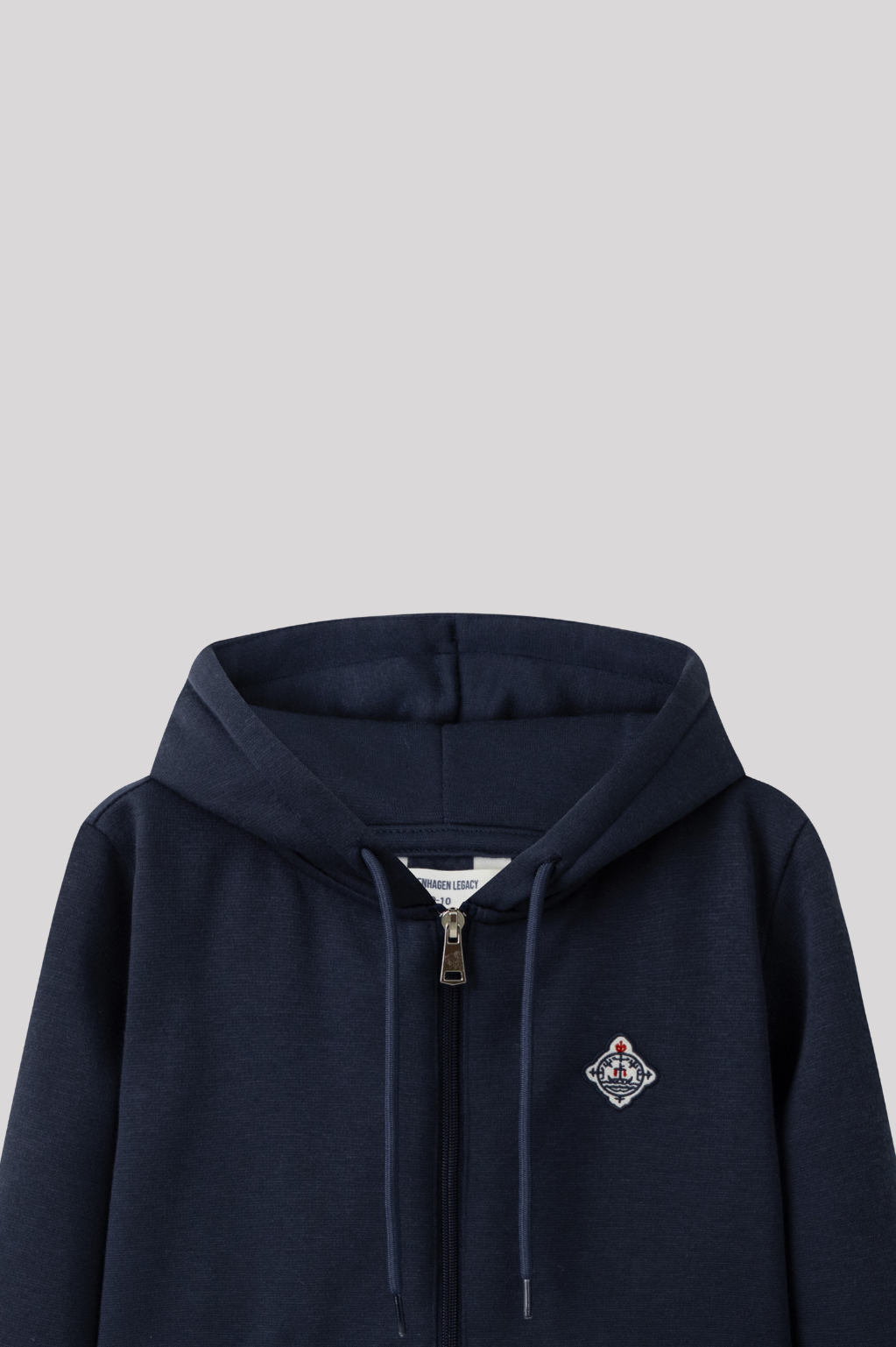 Classic Kids Zip Hoodie Navy