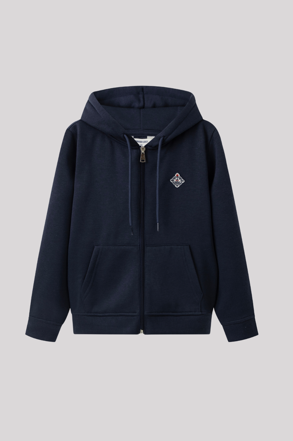 Classic Kids Zip Hoodie Navy