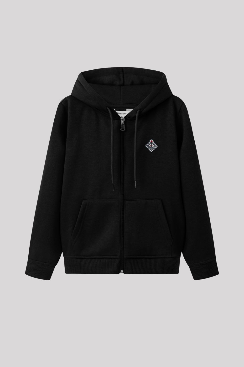 Classic Kids Zip Hoodie Black