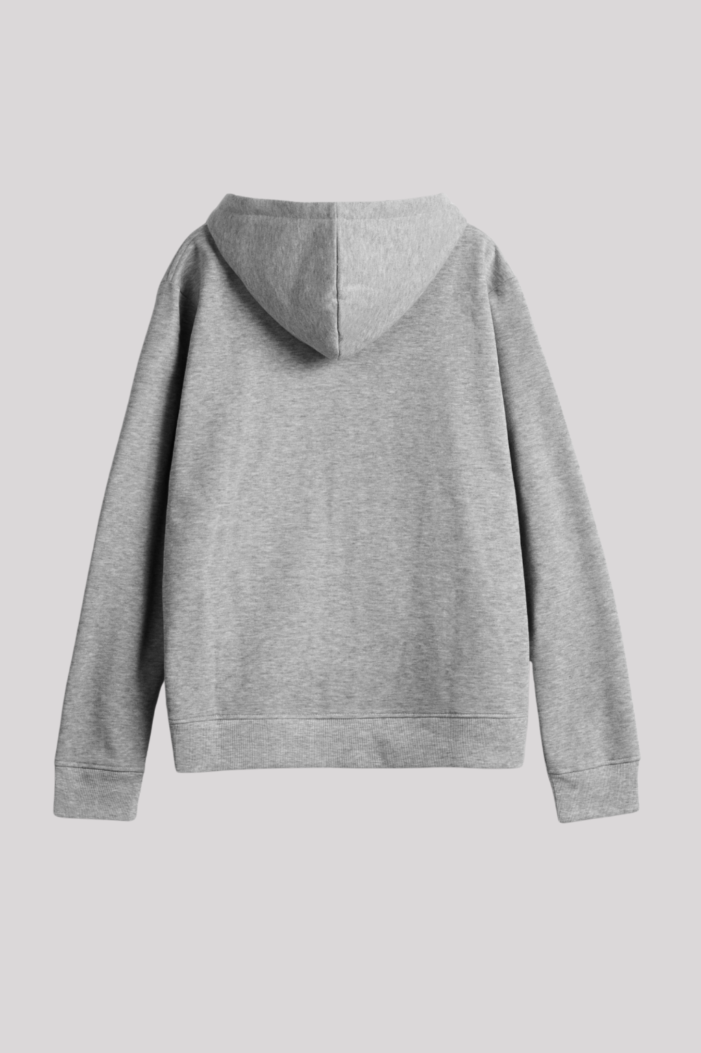 Classic Kids Zip Hoodie Grey Melange