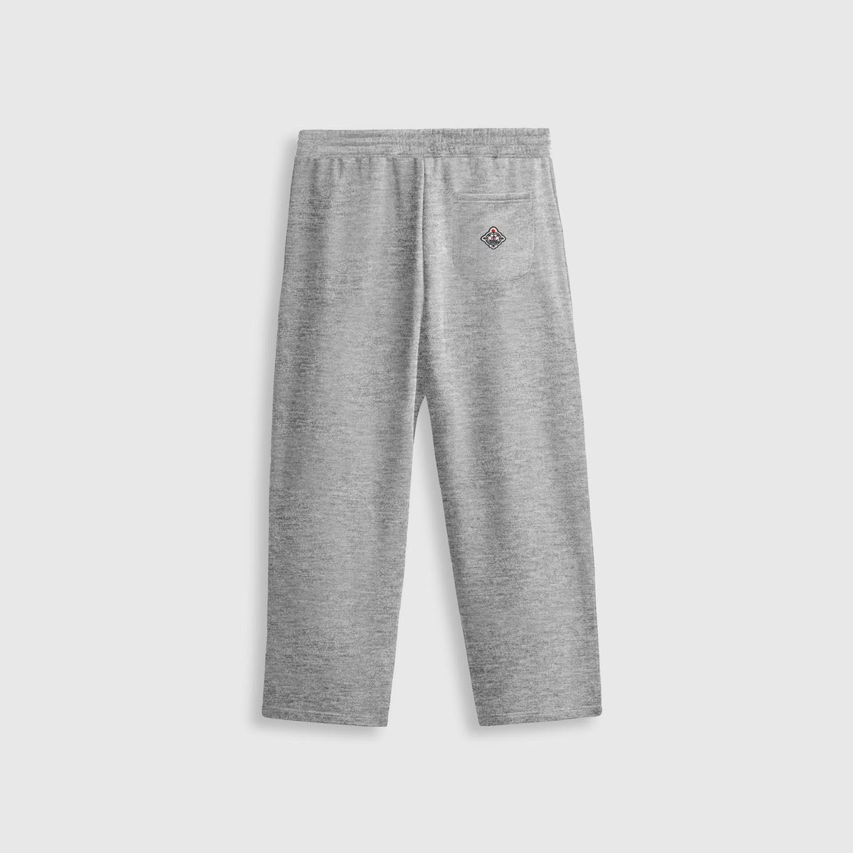 Kids Joggers Straight Leg Grey Melange