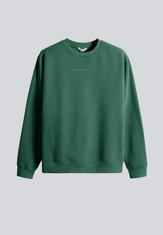 Mens Crew Neck Sweatshirt Green