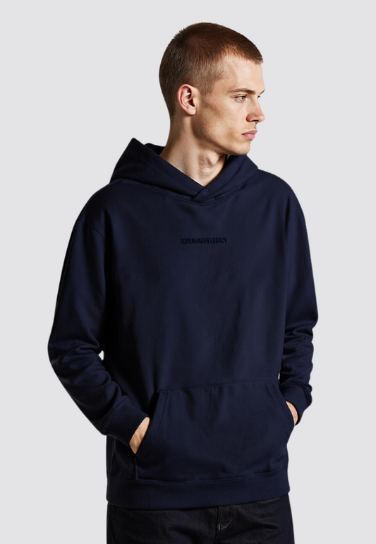 Mens Hoodie Sweatshirt Navy
