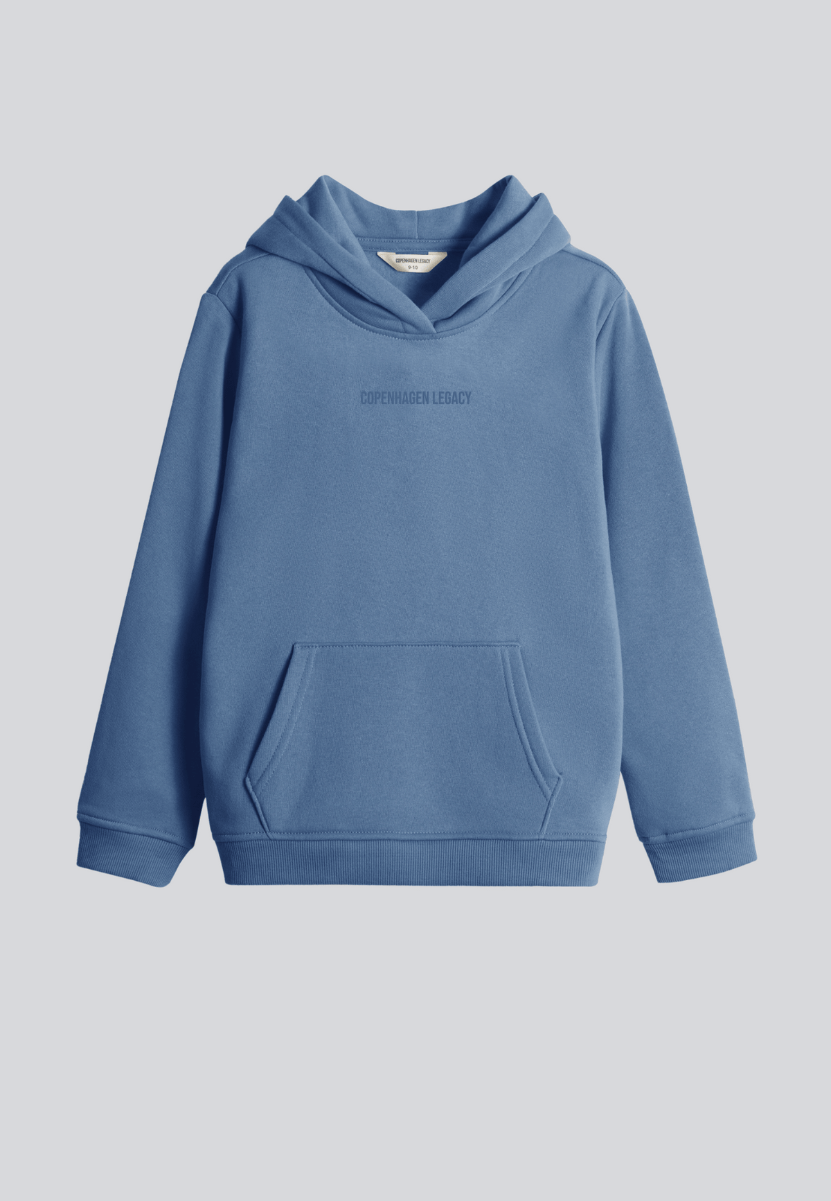 Børne Hættetrøje Sweatshirt Denim Melange