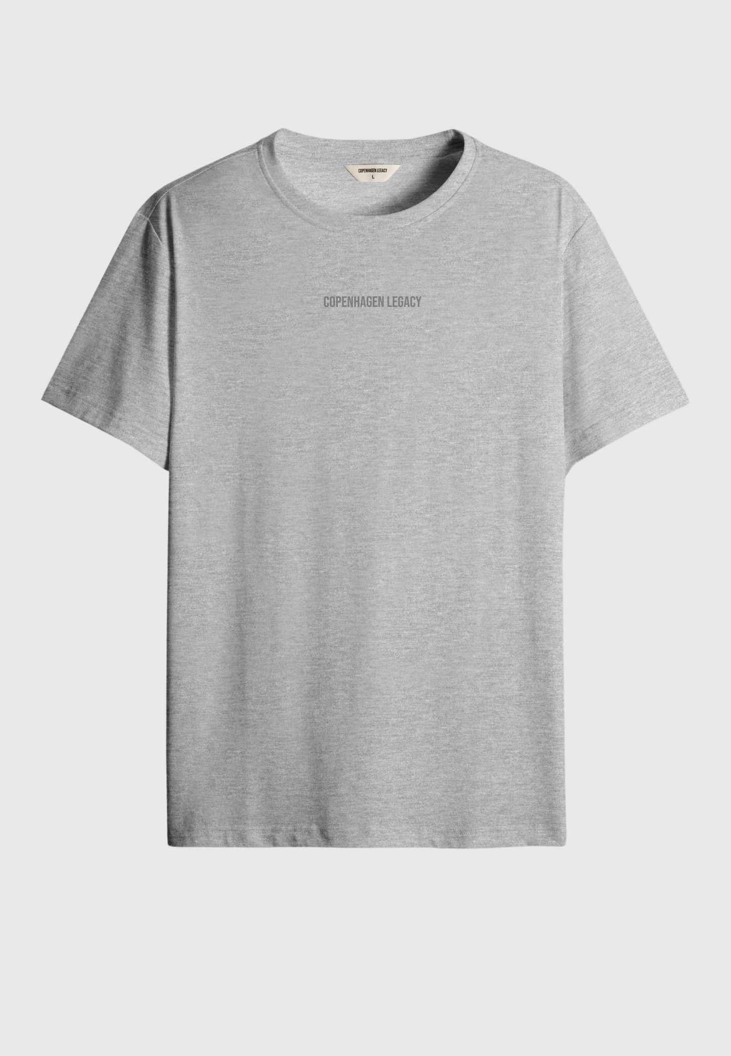Mens T-shirt 2 Pack Grey Melange and Antracite