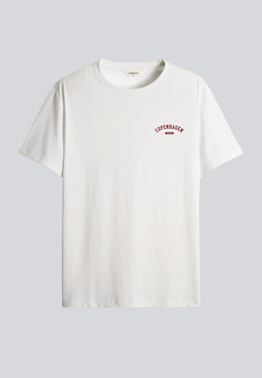 2-pakke T-shirt til mænd i sort og hvid med print