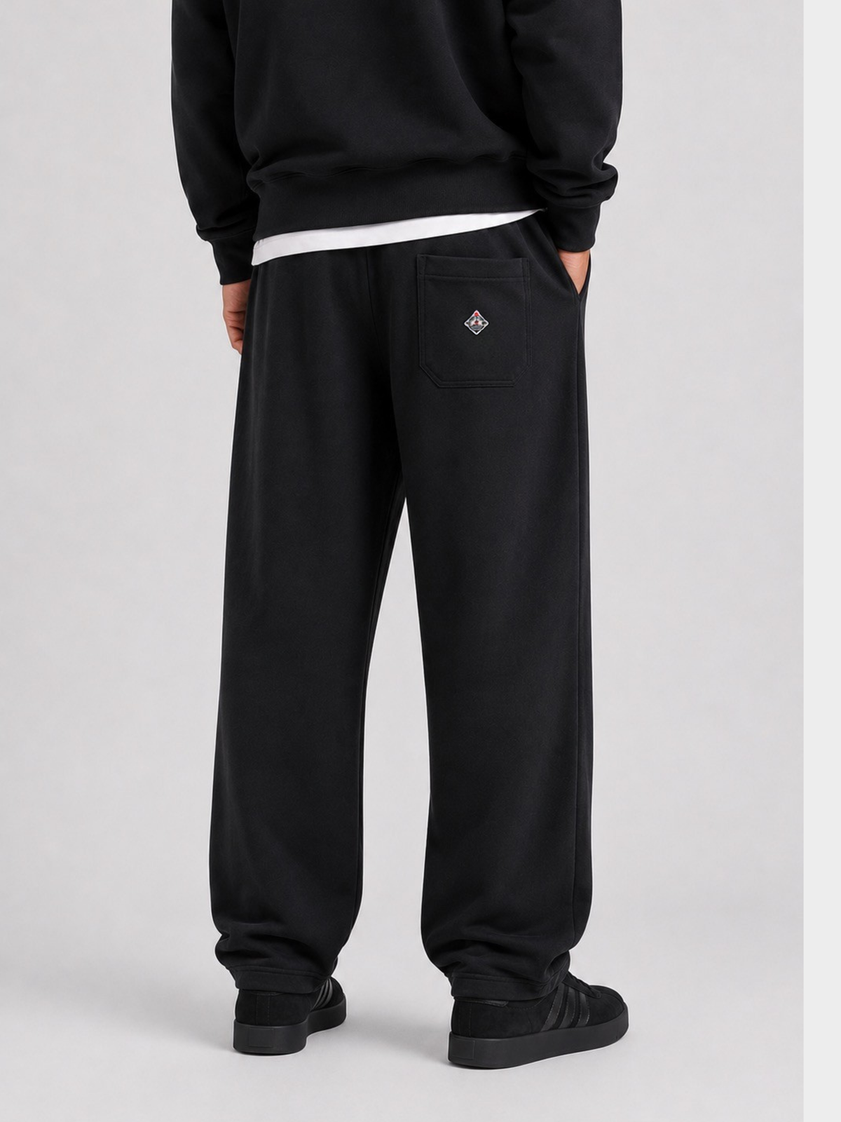 Men's Straight Leg Joggers Black